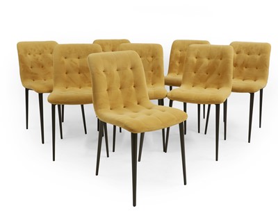 Lot 432 - A set of eight Bontempi Casa 'Kuga' dining chairs