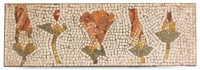 Lot 302 - A mosaic panel
