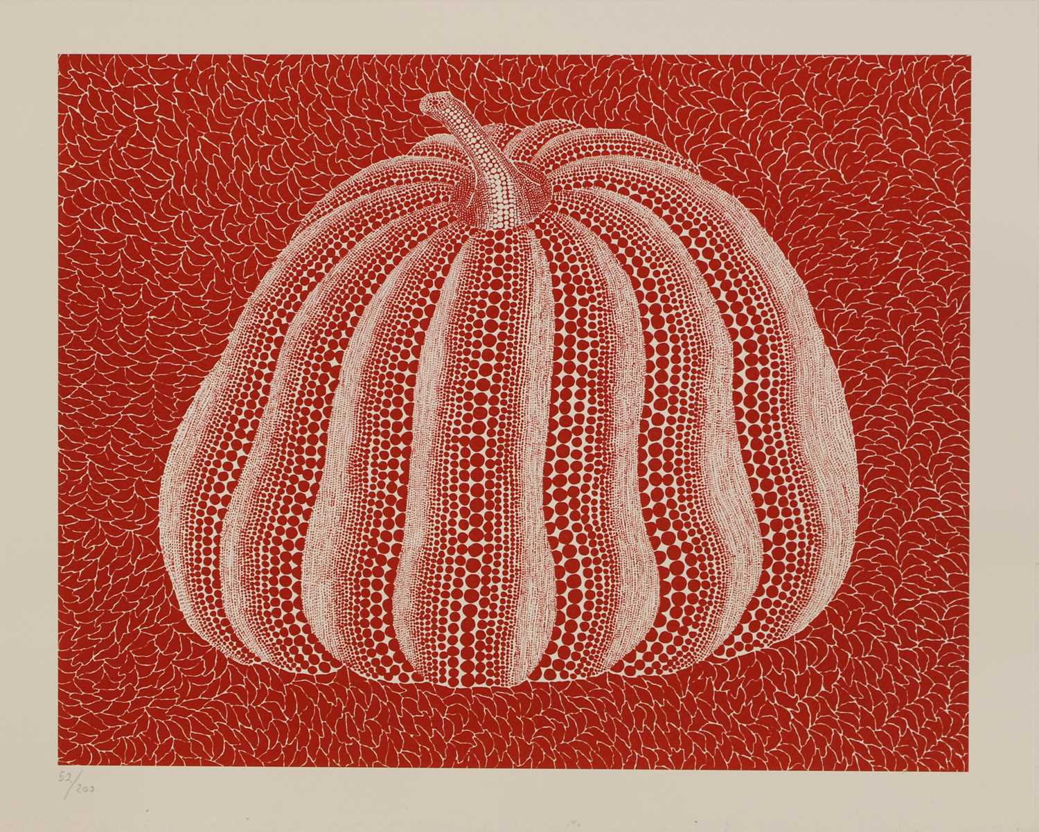 Lot 44 - Yayoi Kusama (Japanese, b.1929)