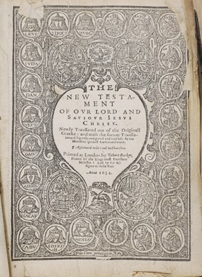Lot 270 - Six 17th. Century BIBLES, in Cont. Bindings