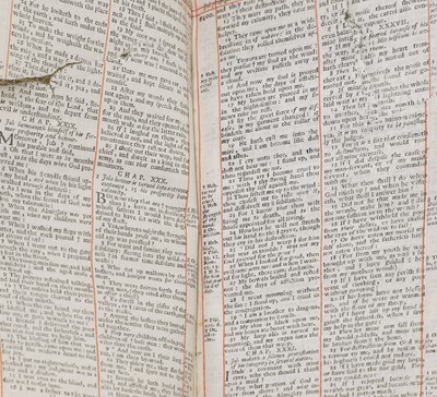 Lot 270 - Six 17th. Century BIBLES, in Cont. Bindings