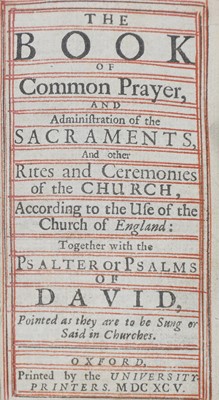 Lot 270 - Six 17th. Century BIBLES, in Cont. Bindings