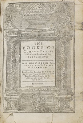 Lot 270 - Six 17th. Century BIBLES, in Cont. Bindings