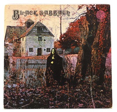 Lot 335 - Black Sabbath 'Black Sabbath'- First Pressing - Vertigo Records