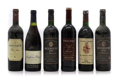 Lot 333 - A selection of South African red wines