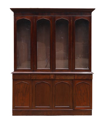Lot 569A - A Victorian glazed bookcase