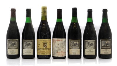 Lot 332 - A selection of French red wines