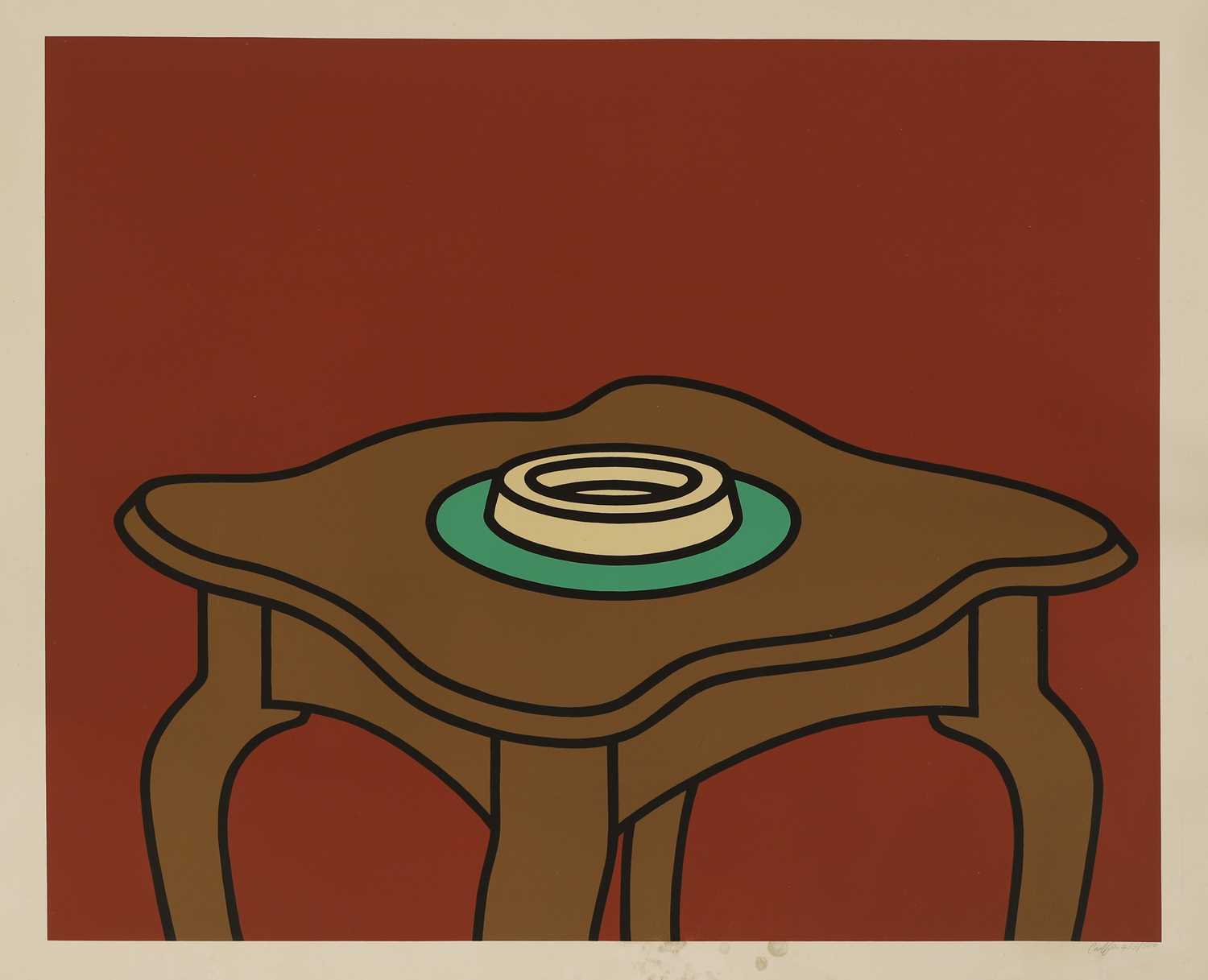 Lot 215 - Patrick Caulfield RA (1936-2005)