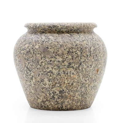 Lot 95 - A granite jar