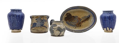 Lot 84 - A collection of studio pottery