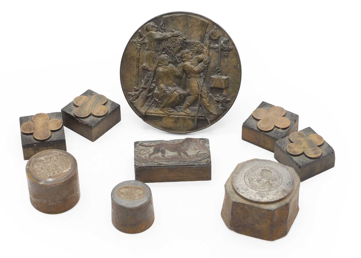 Lot 93 - A collection of printing blocks