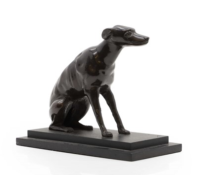 Lot 230 - A bronze figure