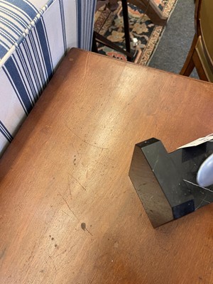 Lot 14 - A late Victorian Arts and Crafts walnut desk