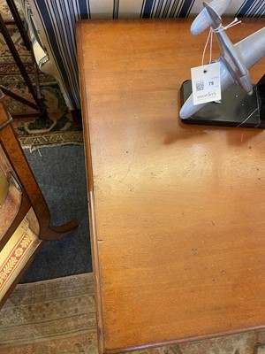 Lot 14 - A late Victorian Arts and Crafts walnut desk