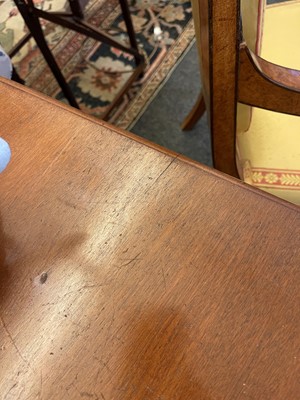 Lot 14 - A late Victorian Arts and Crafts walnut desk