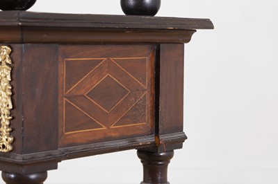 Lot 460 - A baroque rosewood and ebonised cabinet on stand