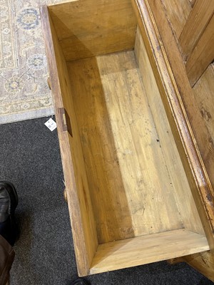 Lot 658 - A pine housekeeper's cupboard
