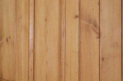 Lot 658 - A pine housekeeper's cupboard