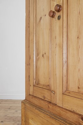 Lot 658 - A pine housekeeper's cupboard