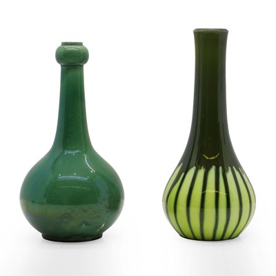 Lot 169 - Two Burmantofts Pottery vases