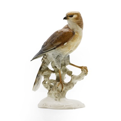 Lot 138 - A Continental porcelain figure