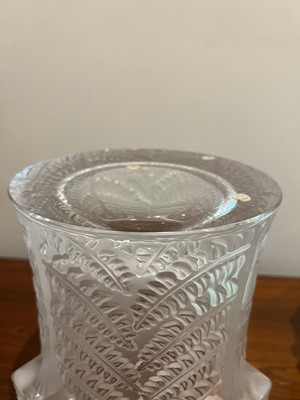 Lot 144 - A Lalique 'Psyche' wine cooler