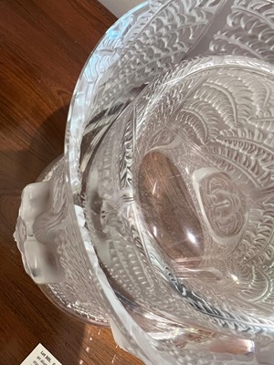 Lot 144 - A Lalique 'Psyche' wine cooler