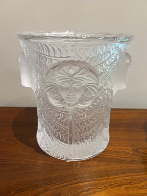 Lot 144 - A Lalique 'Psyche' wine cooler