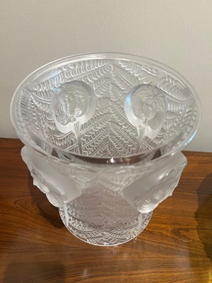 Lot 144 - A Lalique 'Psyche' wine cooler