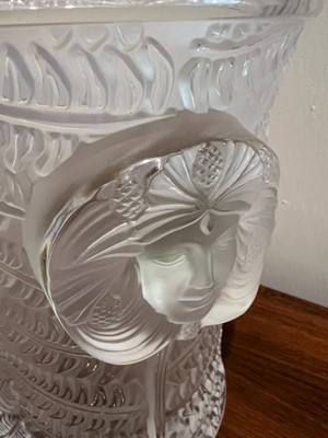 Lot 144 - A Lalique 'Psyche' wine cooler