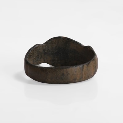 Lot 1 - A Dark Ages pentagram protection or magic ring