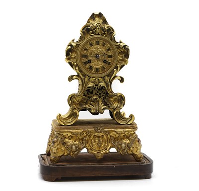 Lot 199 - An Ormolu mantel clock