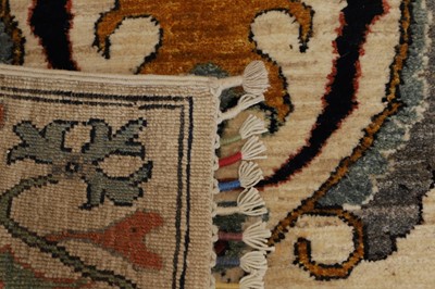 Lot 664 - A Suzani-inspired wool carpet