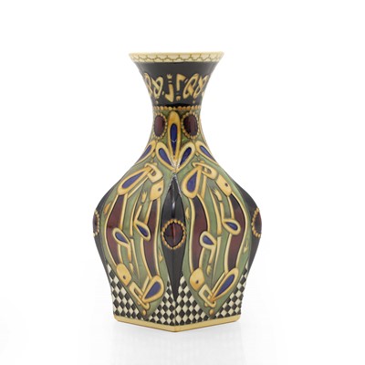 Lot 170 - A Moorcroft 'Field of Gold' vase