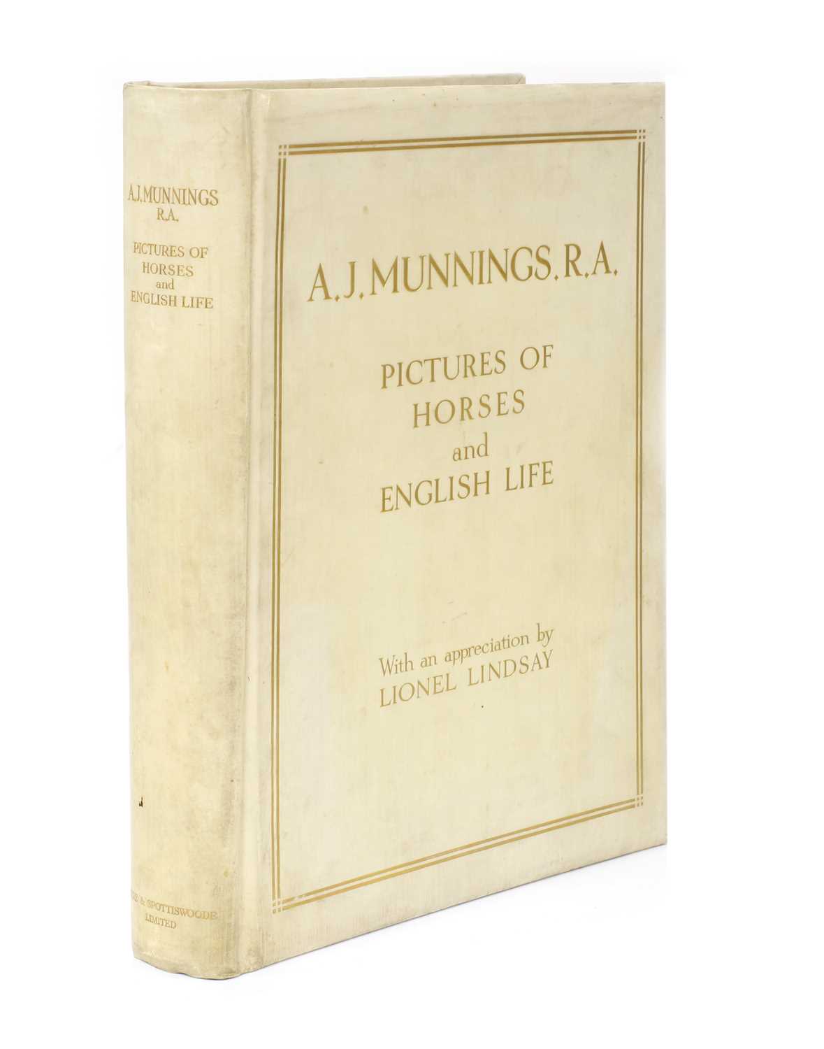 Lot 410 - MUNNINGS (Alfred James).- SIGNED LIMITED EDITION