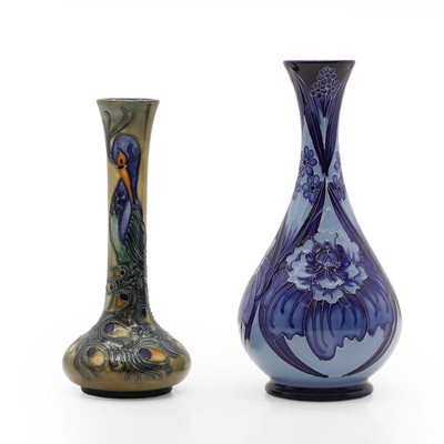 Lot 168 - Two Moorcroft 'Florian' vases