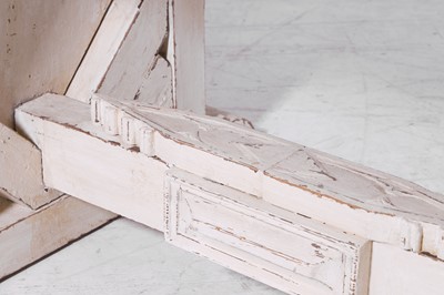 Lot 266 - A neoclassical oak centre table