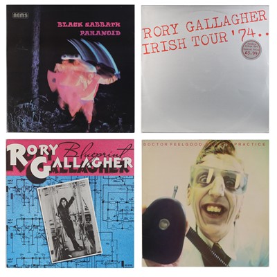 Lot 7 - Dr Feelgood, Black Sabbath and Rory Gallagher