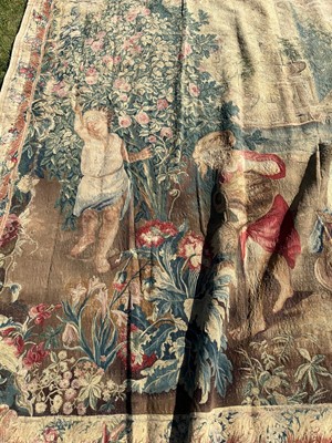 Lot 301 - A Louis XIV Gobelins tapestry, after designs by Charles Le Brun