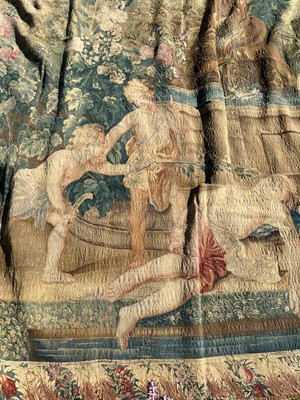 Lot 301 - A Louis XIV Gobelins tapestry, after designs by Charles Le Brun