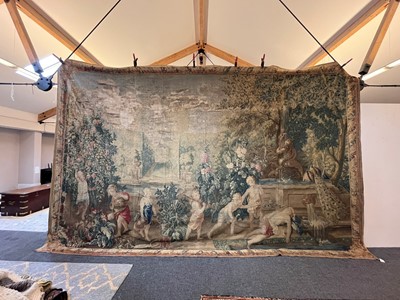 Lot 301 - A Louis XIV Gobelins tapestry, after designs by Charles Le Brun
