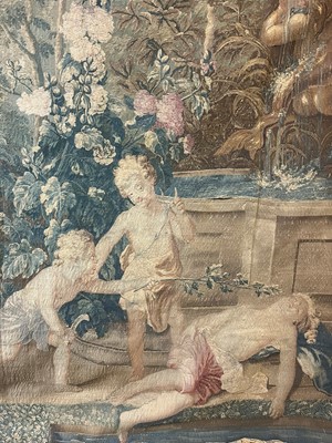 Lot 301 - A Louis XIV Gobelins tapestry, after designs by Charles Le Brun