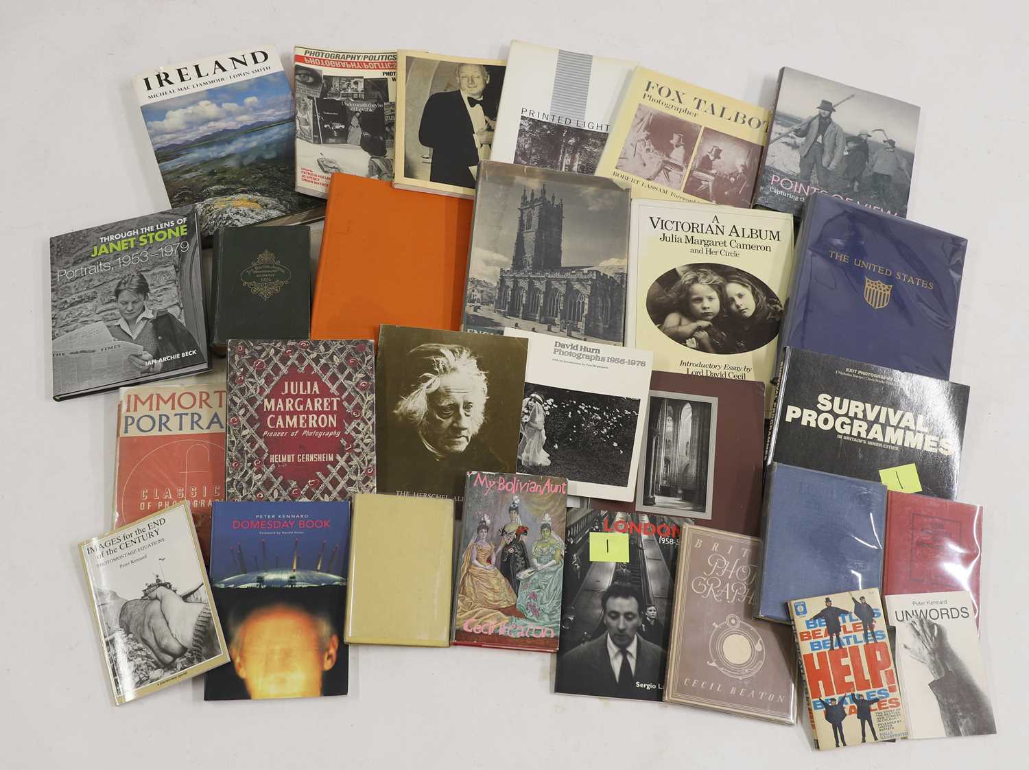Lot 10 - A collection of British photography books