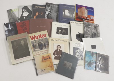 Lot 8 - A collection of Canadian photography books