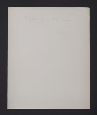 Lot 98 - Josef Sudek (Czech, 1896-1976)