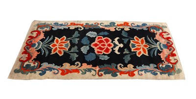 Lot 466 - A Tibetan rug