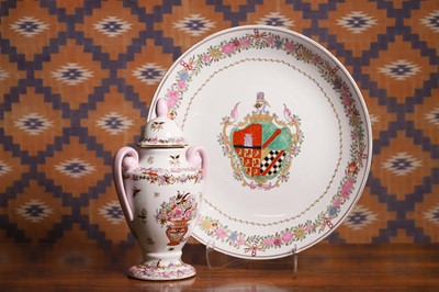 Lot A samson style Armorial charger