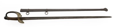 Lot 151 - A French cuirassier officers calvary sword