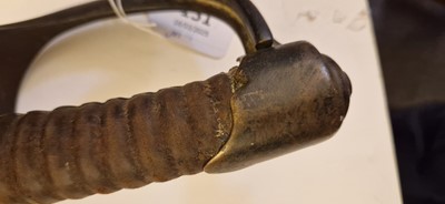 Lot 151 - A French cuirassier officers calvary sword