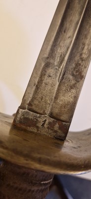 Lot 151 - A French cuirassier officers calvary sword